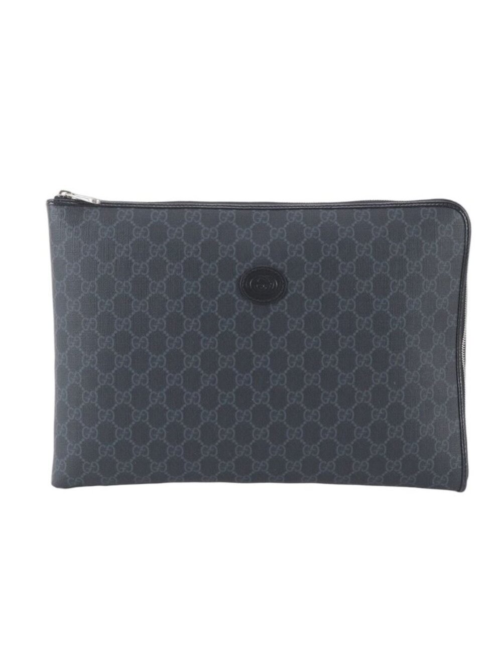 Gucci GG Supreme Leather Clutch Pouch Business